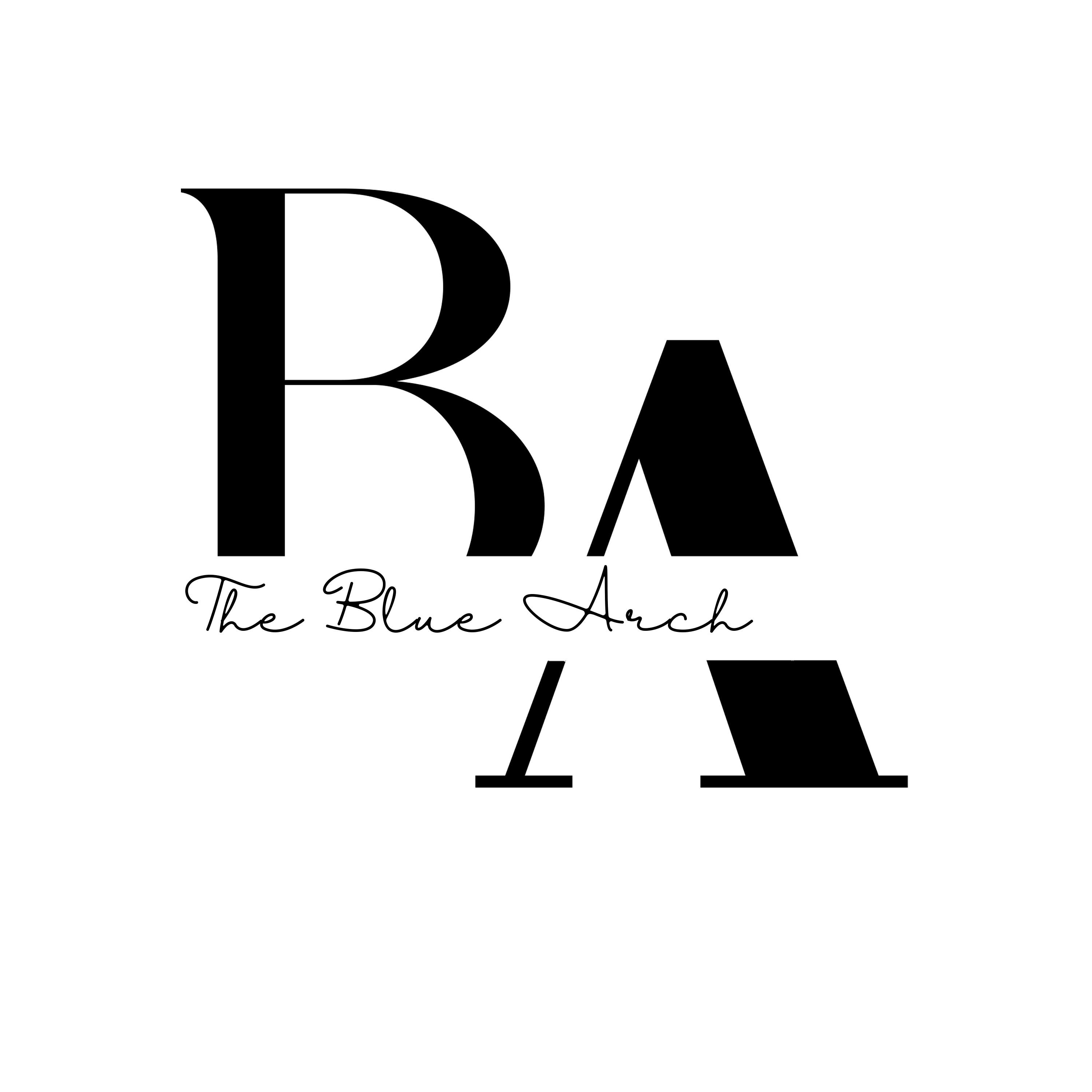 The Blue Arch Logo